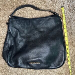Michael Kors Black Pebbled Leather Tote